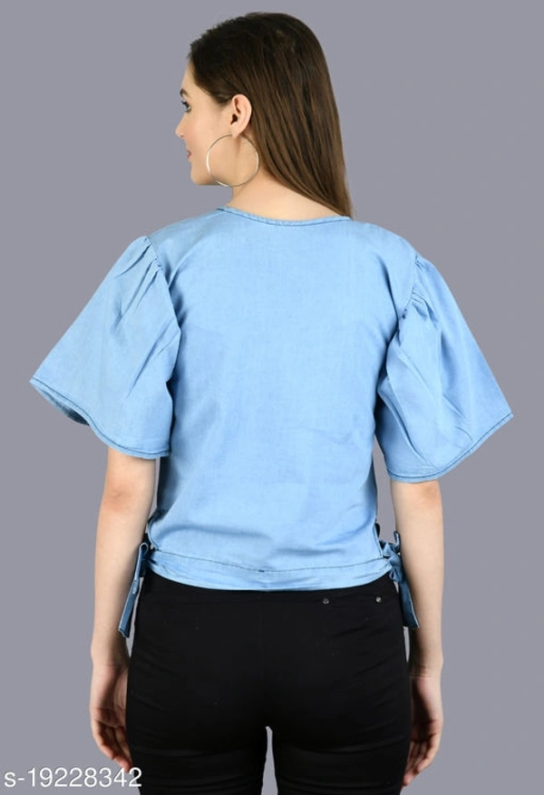 Denim Women Top - M