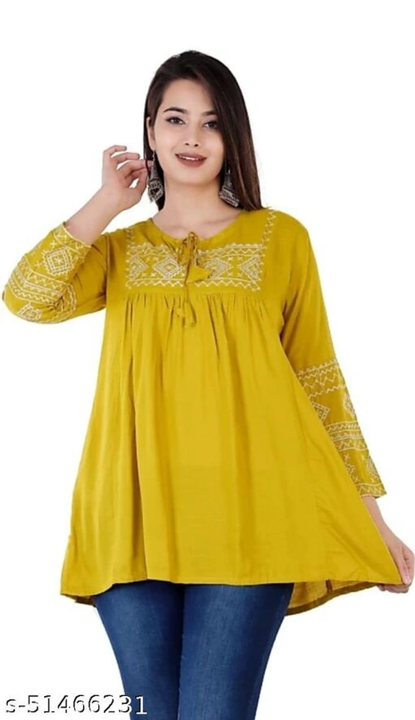 Women Sleeve Tops - L