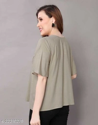 Rayon Women Tops - M