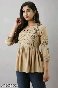 Women Sleeve Tops - 3XL