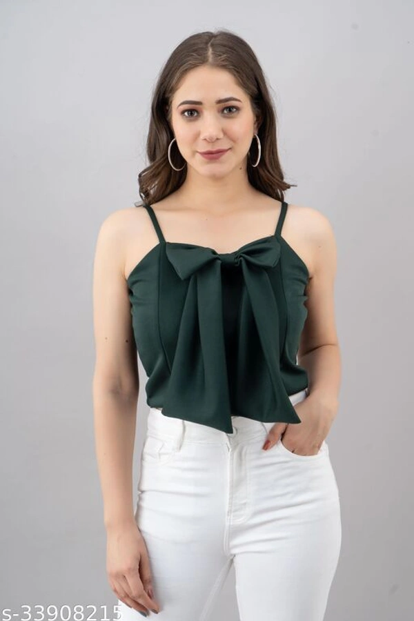 Sleeve Less Women Tops - S