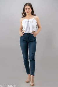Sleeve Less Women Tops - S