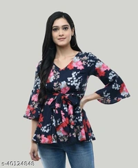 Printed Women Tops - S