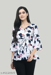 Printed Women Tops - XXL