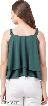 Women Sleeve Less Top - L