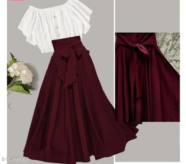 Women Top With Bottom Wear - XL