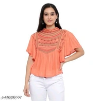 Feminine Women Tops - S