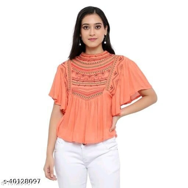 Feminine Women Tops - S