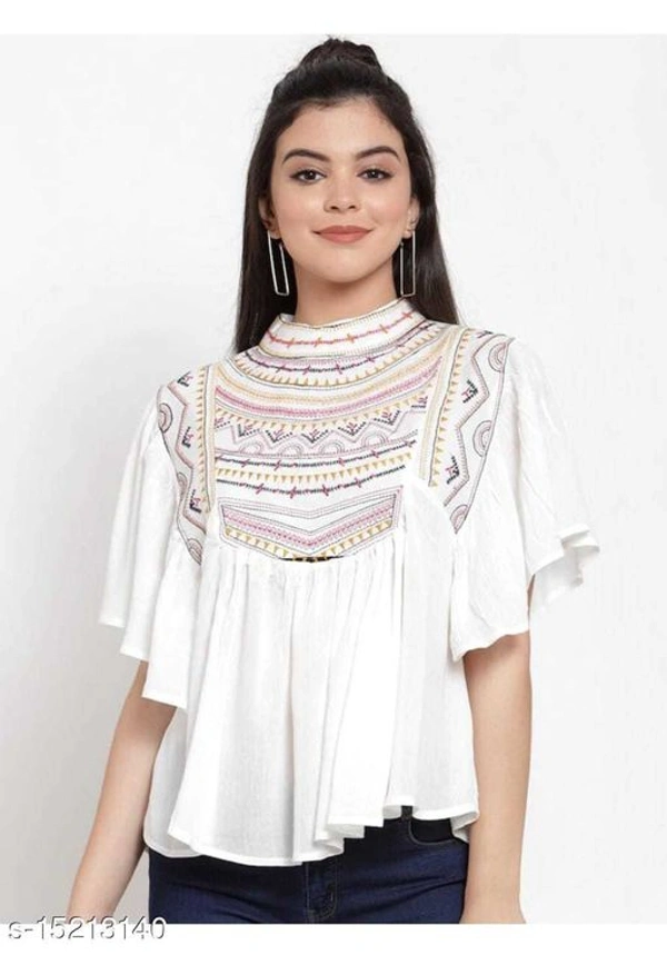 Feminine Women Tops - M