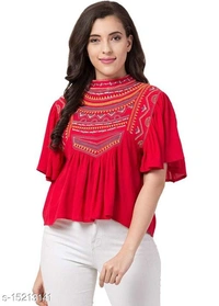 Feminine Women Tops - M