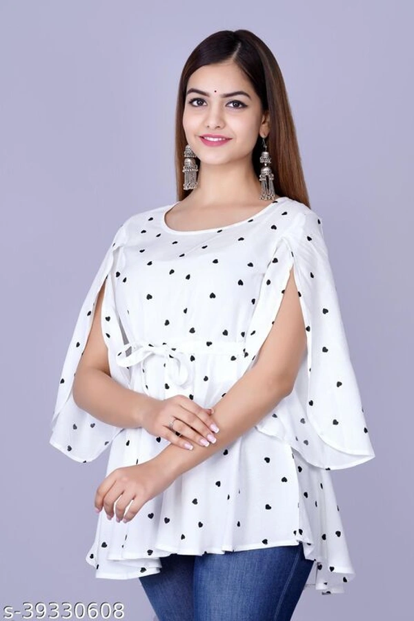 Gracefull Women Tops - L, white, M
