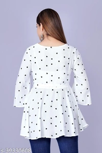 Gracefull Women Tops - L, white, M