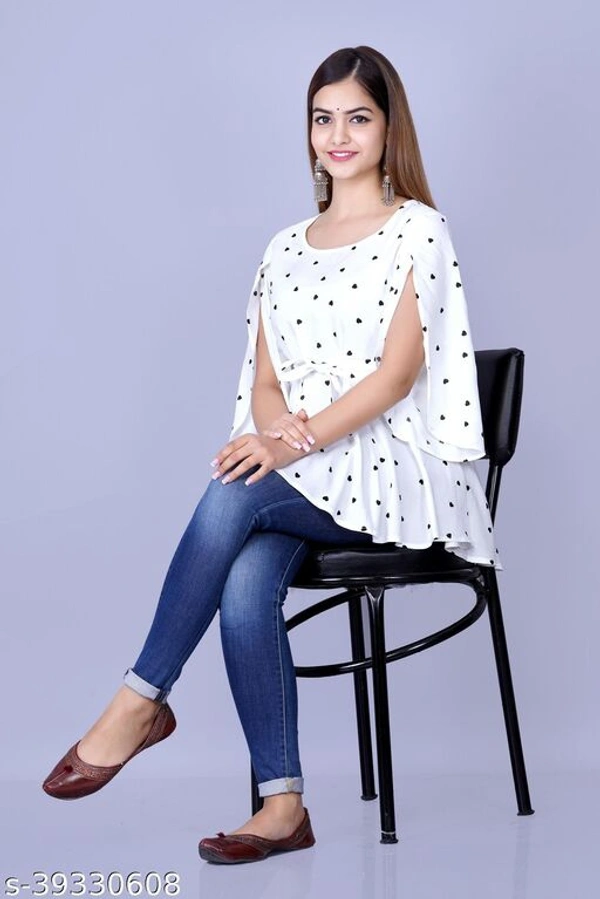 Gracefull Women Tops - L, white, M