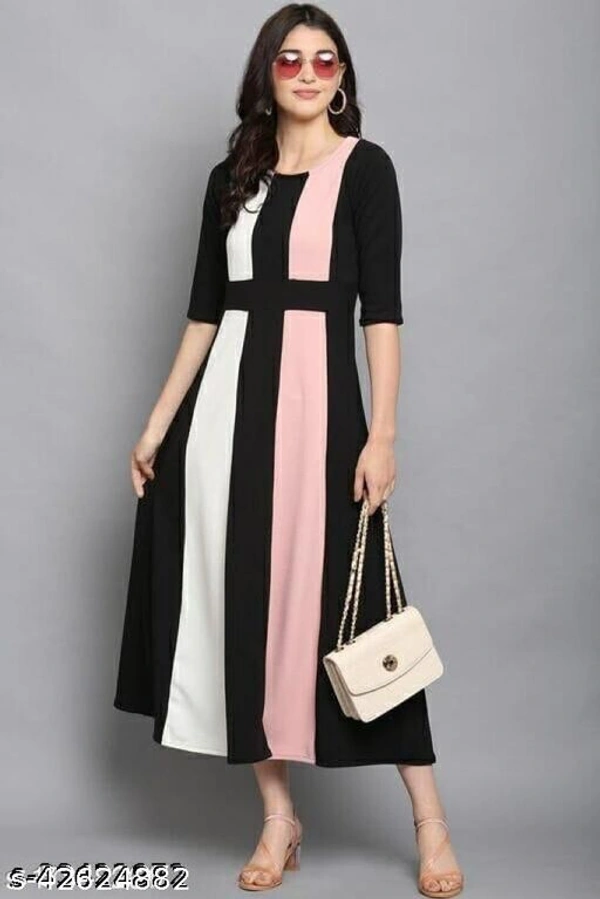 Women Colourful Kurti - L