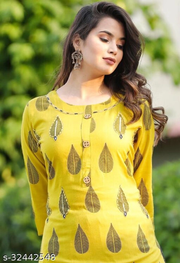 KURTI WITH SKIRT AND DUPPTA - M