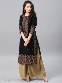 Long Kurti With Plazos - XXL