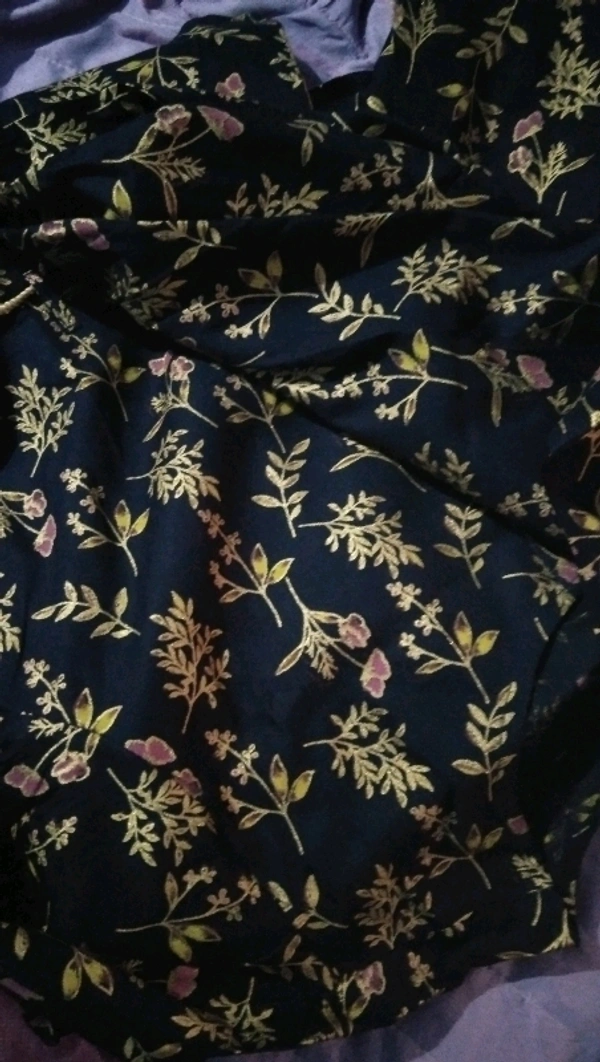 Women's Printed Rayon Kurti - M