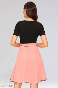 western dress knee Length For Women - S, Different colours available