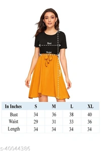 western dress knee Length For Women - S, Different colours available