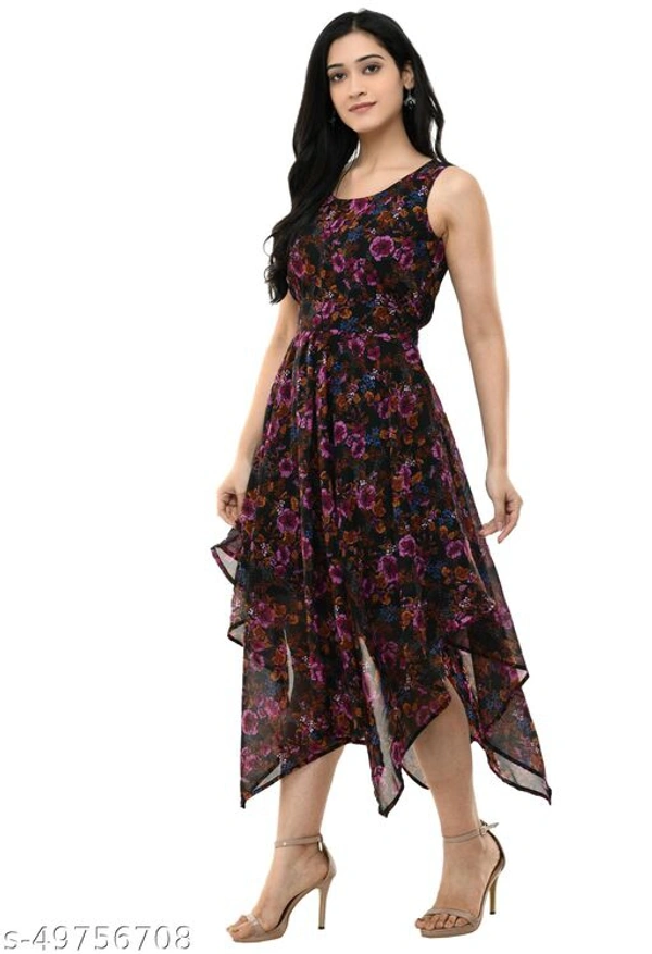Trendy Retro Women Dresses - L