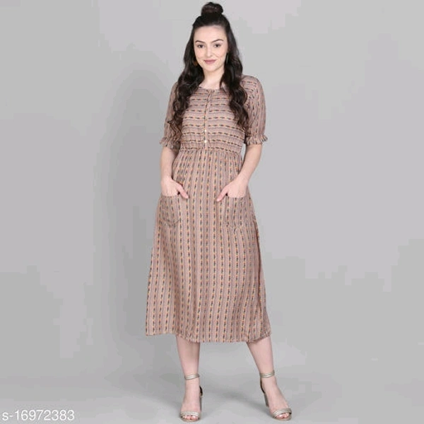 Women's Foil Printed Skater Dress - XL