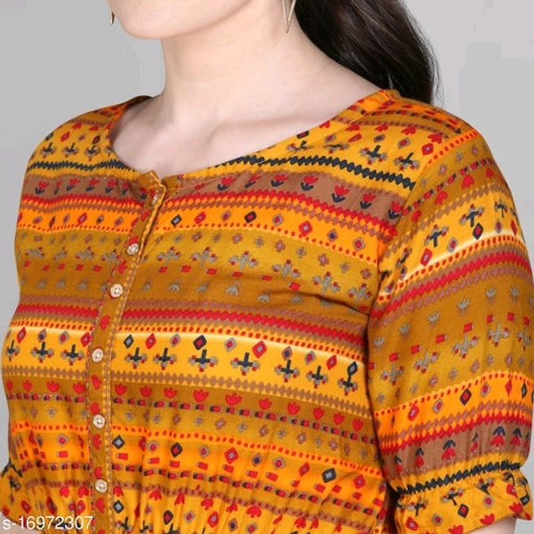Women's Foil Printed Skater Dress - XXL
