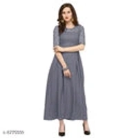 Crepe Womens Dresses - S, Different colours available