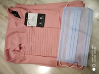 Women's Solid Pink Poly Crepe Dress - XXL