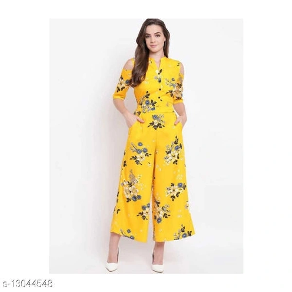 Women Crepe Jumpsuit - XS