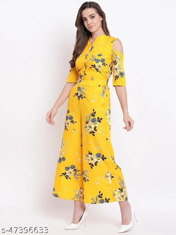 Women Crepe Jumpsuit - XS