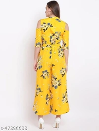 Women Crepe Jumpsuit - XS
