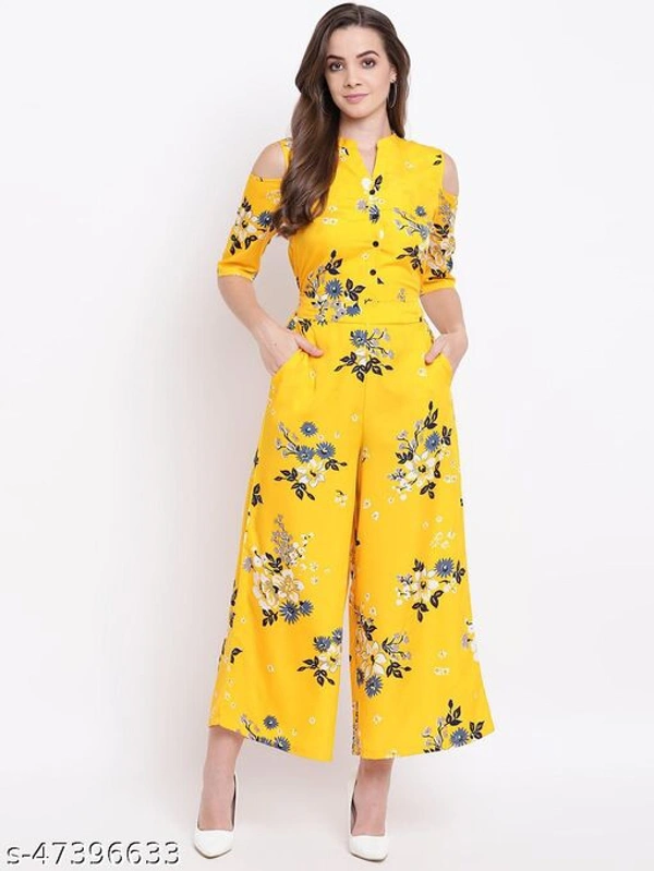 Women Crepe Jumpsuit - XS