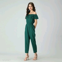 Women Green Jumpsuits - L