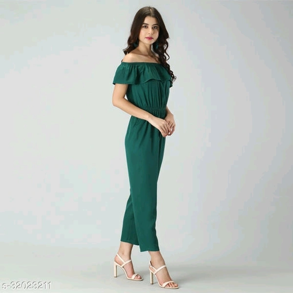 Women Green Jumpsuits - L