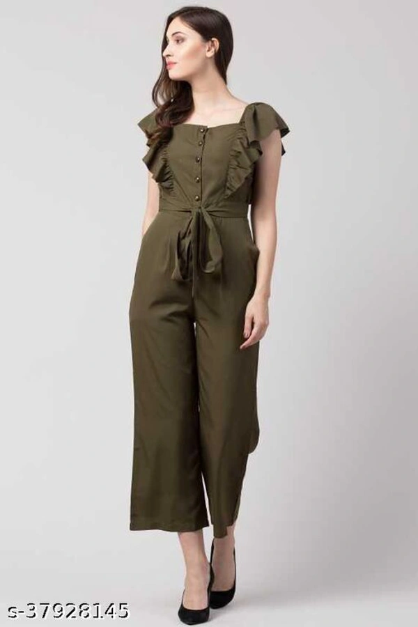 INSPIRE LIGHT GREEN SOLID Jumpsuit - S