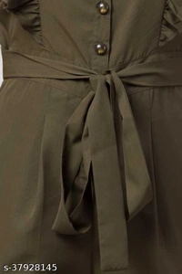 INSPIRE LIGHT GREEN SOLID Jumpsuit - M