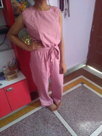 Elegant Crepe Women Jumpsuits  - XL