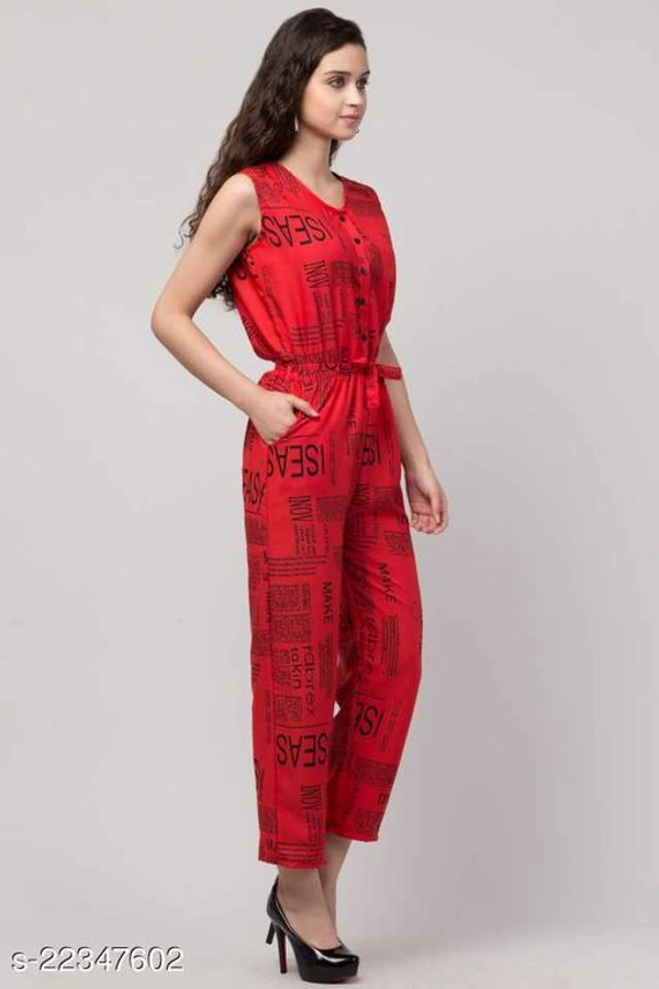 Comfy Women Jumpsuit - M