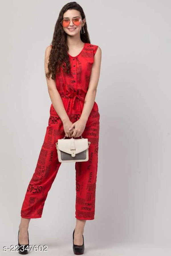 Comfy Women Jumpsuit - M
