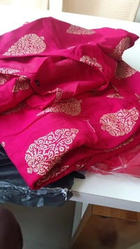 Designer Gold printed kurta with Duppata , Sharara - S
