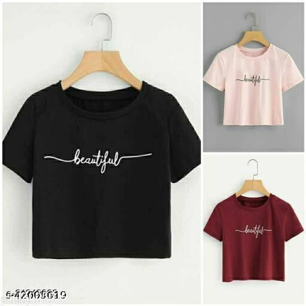 Feminine Women Combo T-shirt - L