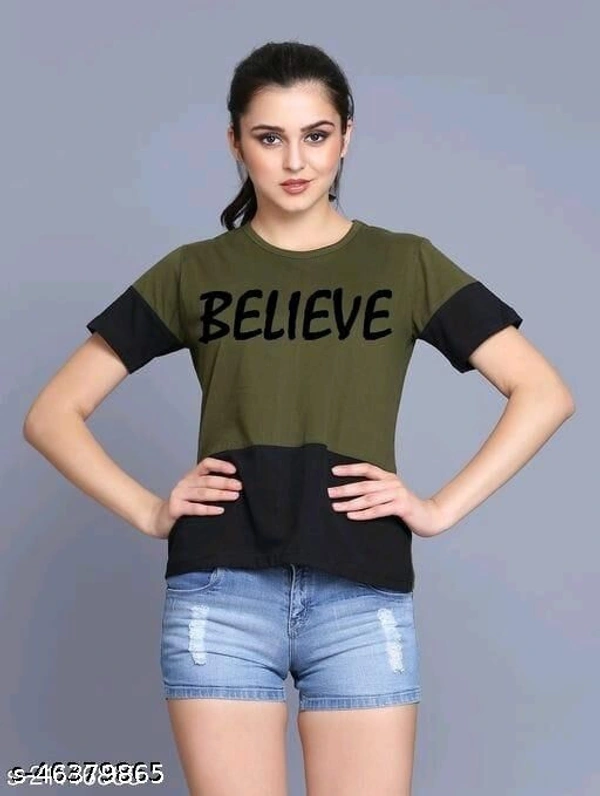 Trendy Retro Women Tshirts  - XL