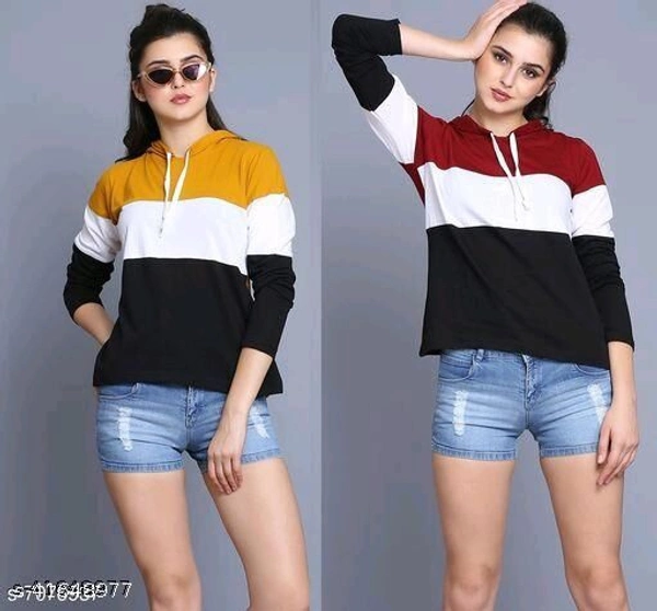  Fashionable Women Combo Tshirts  - XL