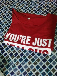 Trendy Cotton Tshirts For Women - M