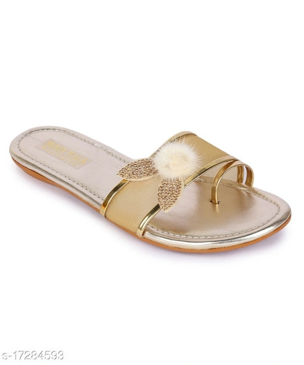 Flats For Women (cream) - 6