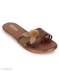 Flats For Women (gold ) - 6