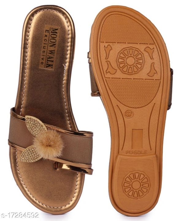 Flats For Women (gold ) - 6