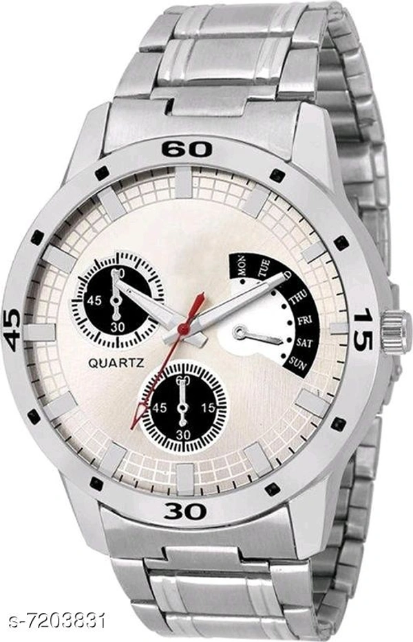 Steel Professional Rich Look Designer Analog Watch - free size