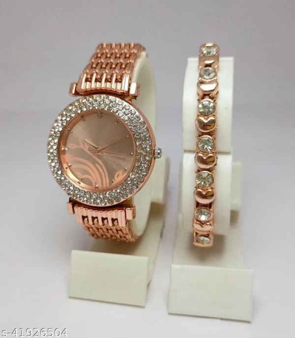 Classy Women Analog Watches With Bracelet - free size, 15