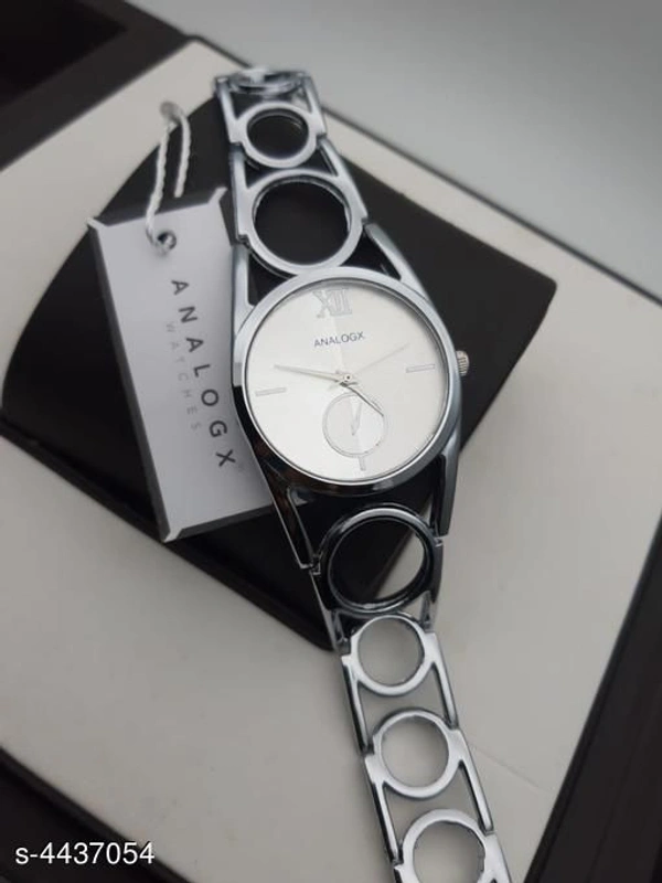 Classic Metal Women Watch - 20, free size